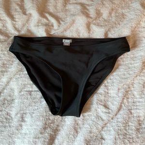 Aerie Black Full Coverage Bikini Bottom - Size S